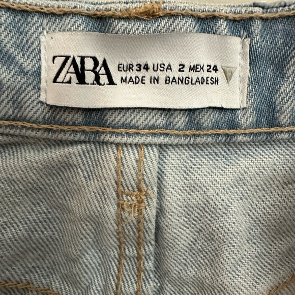 Zara Jean Shorts size 2 - Picture 3 of 5